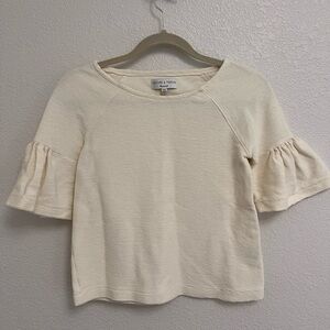 Textured Madewell Top XXS